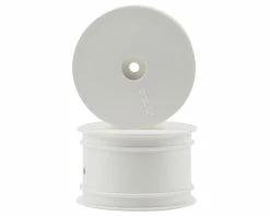 Team Losi Racing 12mm Hex 1/10 Rear Buggy Wheels (White) (2) (22 3.0/22-4)