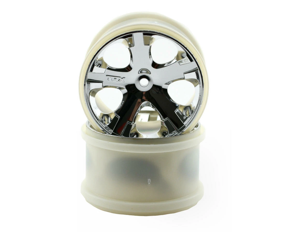 Traxxas 12mm Hex All-Star 2.8" Rear Wheels (2) (Chrome)