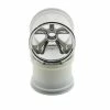 Traxxas Pro-Star Front Wheels (2) (Chrome) (Pins)
