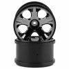 Traxxas 12mm Hex All-Star 2.8" Rear Wheels (2) (Jato, Jato 3.3) (Black Chrome)