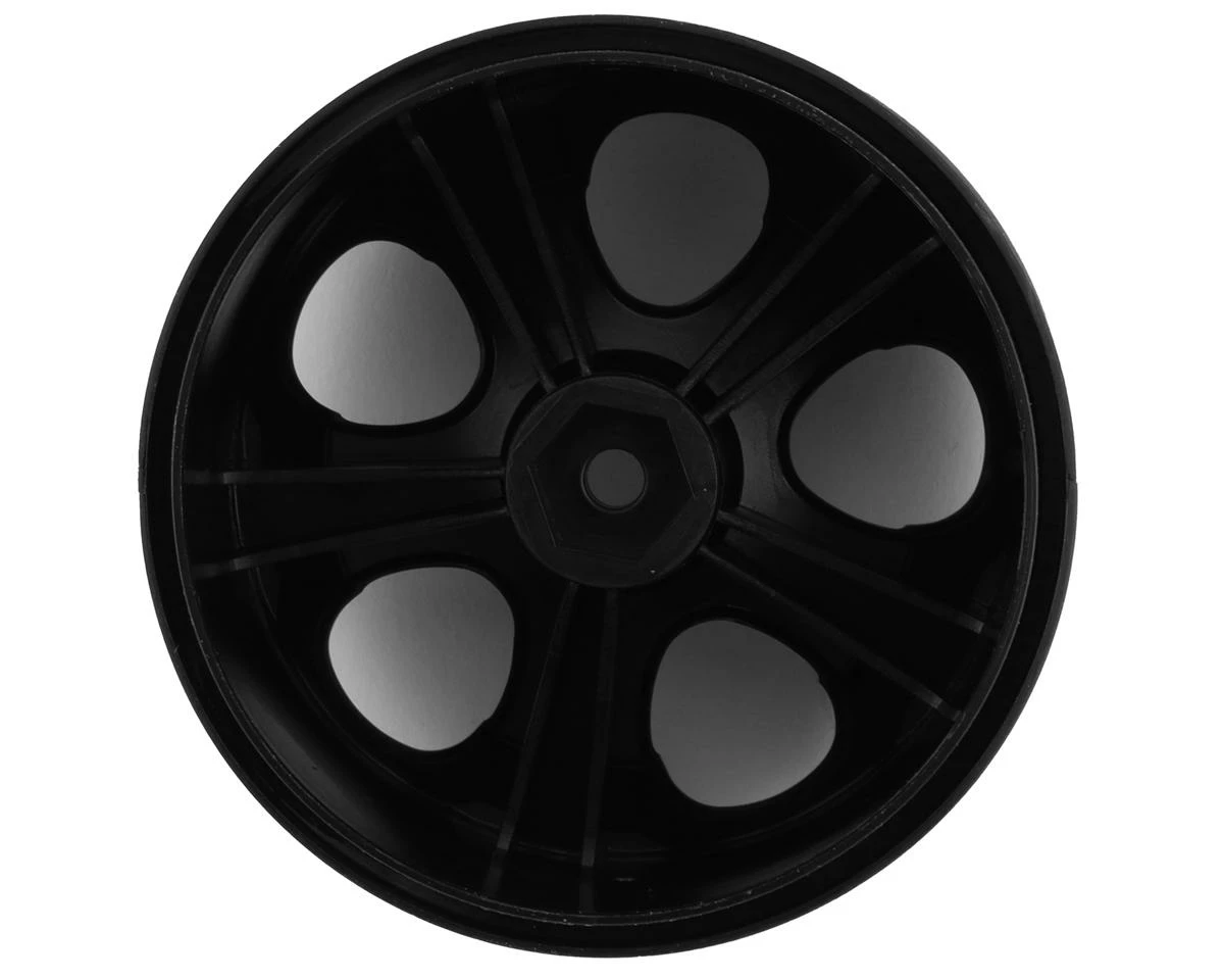 Traxxas 12mm Hex All-Star 2.8" Rear Wheels (2) (Jato, Jato 3.3) (Black Chrome) - Image 2