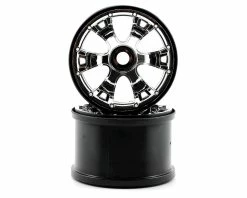 Traxxas 3.8 Geode Wheels (2) (Summit) (Chrome)