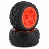 Traxxas Anaconda 2.8" Pre-Mounted Tires W/RXT Wheels (2) (Orange) W/12mm Hex