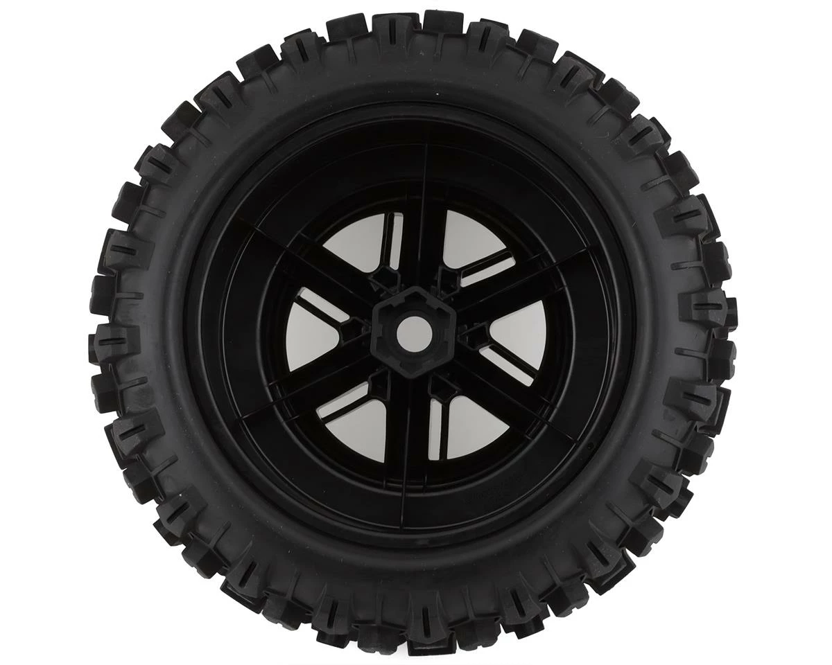 Traxxas X-Maxx Sledgehammer Pre-Mounted Tires W/17mm Hex (Black Chrome) (2) - Image 2