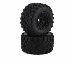 Traxxas Maxx 2.8" All-Terrain Pre-Mounted Tires (2) (Black)