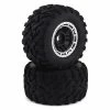 Traxxas Maxx All-Terrain Pre-Mounted Tires (Black/Chrome) (2)