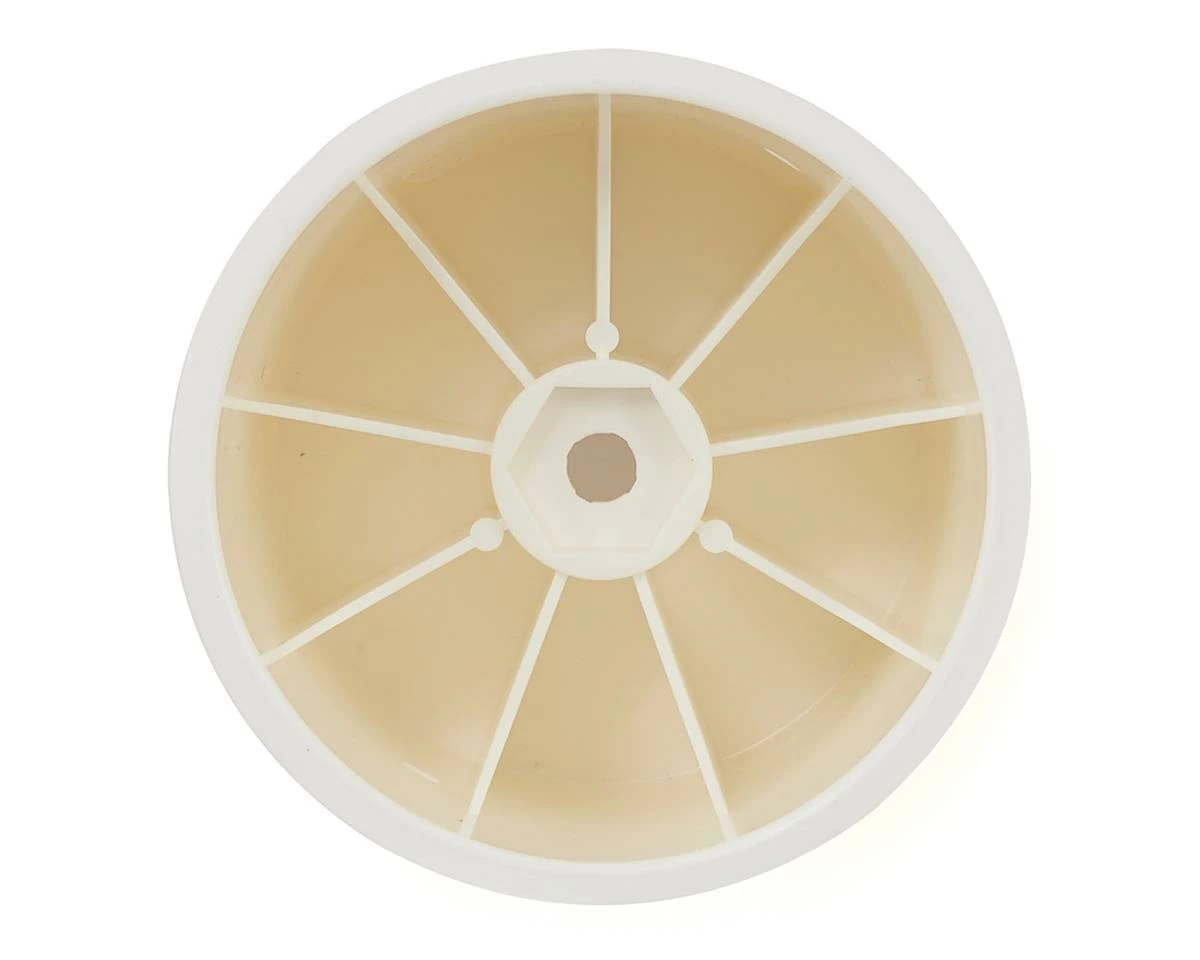 Xray 12mm Hex "Aerodisk" Stadium Truck Wheels (2) (White) - Image 2